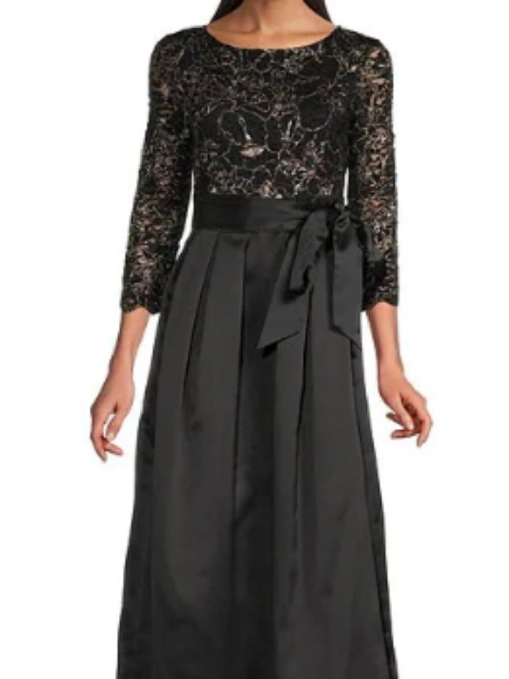 Jessica Howard evening gown, color champagne, size 6